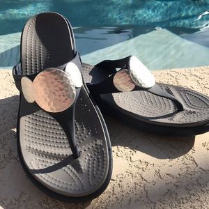 Croc Navy Sandal